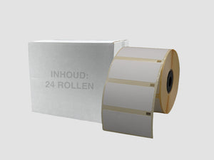 Zebra Etiketten - Direct Thermisch Gecoat - 56x25mm - doos à 24 rollen - Permanent