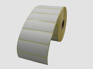 Zebra Etiketten - Direct Thermisch Gecoat - 72x25mm - rol à 1.850 stuks - Permanent