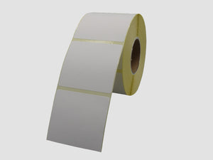 Zebra Etiketten - Direct Thermisch Gecoat - 58x53mm - rol à 800 stuks - Permanent