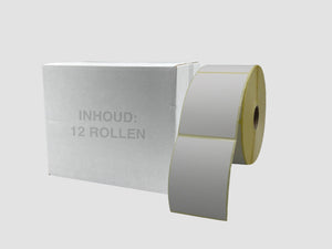 Zebra Etiketten - Direct Thermisch Gecoat - 57x76mm - doos à 12 rollen - Permanent