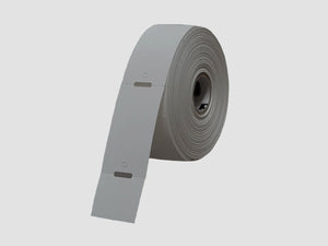 Zebra (800999-005) Tags - Direct Thermisch Gecoat - 32x57mm - rol à 600 stuks - Geen lijm - Met leessleuf