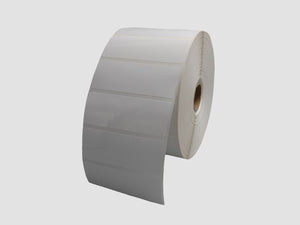 Zebra Kunststof Etiketten - 75x28mm - rol à 3.000 stuks - Permanent