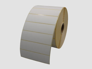 Zebra Etiketten - Direct Thermisch Gecoat - 80x22mm - rol à 3.000 stuks - Permanent