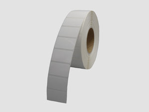 Zebra Kunststof Etiketten - 28x16mm - rol à 2.500 stuks - Permanent