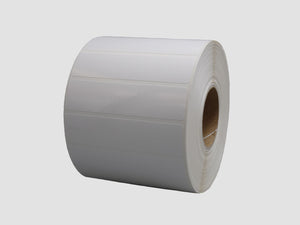 Zebra Kunststof Etiketten - 80x20mm - rol à 2.000 stuks - Permanent