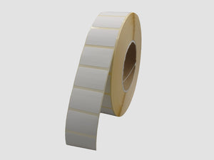 Zebra Etiketten - Direct Thermisch Gecoat - 40x25mm - rol à 4.000 stuks - Permanent