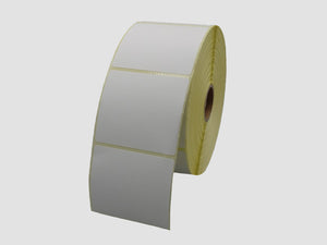 Zebra Etiketten - Direct Thermisch Gecoat - 57x51mm - rol à 1.370 stuks - Permanent