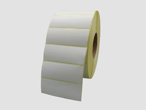 Zebra Etiketten - Direct Thermisch Gecoat - 102x38mm - rol à 4.225 stuks - Permanent