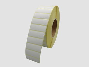 Zebra Etiketten - Direct Thermisch Gecoat - 57x19mm - rol à 6.600 stuks - Permanent