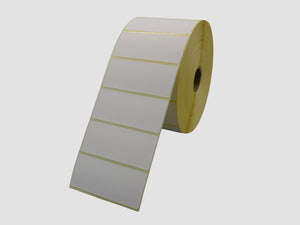Zebra Kunststof Etiketten - 70x30mm - rol à 2.200 stuks - Permanent