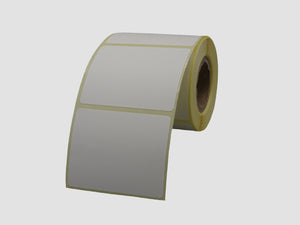Zebra Etiketten - Direct Thermisch Gecoat - 50x40mm - rol à 250 stuks - Removable