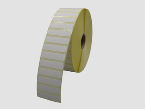 Zebra Etiketten - Direct Thermisch Gecoat - 40x10mm - rol à 6.000 stuks - Permanent