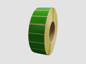 Zebra Etiketten - Paperlabels - 51x25mm - Groen - rol à 5.180 stuks - Permanent