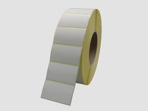Zebra Etiketten - Direct Thermisch Gecoat - 90x45mm - rol à 3.500 stuks - Permanent