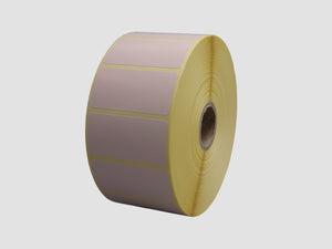 Zebra Etiketten - Paperlabels - 51x25mm - Roze - rol à 2.500 stuks - Permanent