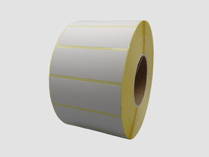 Zebra Etiketten - Direct Thermisch Gecoat - 102x38mm - rol à 3.500 stuks - Removable