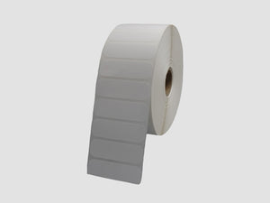 Zebra Kunststof Etiketten - 50x16mm - rol à 4.500 stuks - Permanent