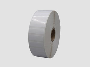 Zebra Kunststof Etiketten - 30x10mm - rol à 5.000 stuks - Permanent