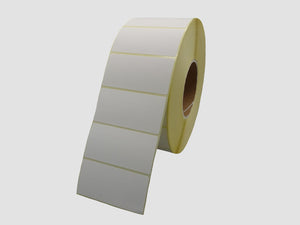 Zebra Etiketten - Paperlabels - 80x40mm - rol à 2.500 stuks - Permanent