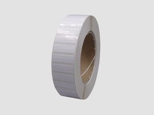 Zebra Kunststof Etiketten - 30x10mm - rol à 5.000 stuks - Permanent