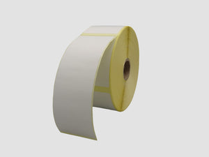 Zebra Etiketten - Direct Thermisch Gecoat - 48x140mm - rol à 490 stuks - Permanent