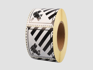 Zebra Etiketten - Paperlabels - ADR Klasse 9 Lithium Batterijen - 100x100mm - rol à 1.000 stuks - Permanent