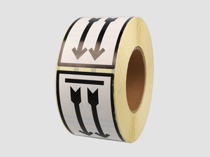 Zebra Etiketten - Paperlabels - IATA Klasse 405 This side up - 74x105mm - rol à 1.000 stuks - Permanent